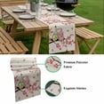 thumbnail image 5 of Easter Table Runner - 60 Inch Long, Kitchen Dining Table Runner Dresser Scarves, Country Spring Gnomes Flowers Colorful Eggs Retro Farmhouse Decor for Coffee Tables Wedding Party Banquet, 5 of 8