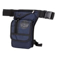 thumbnail image 2 of Moda Bag Muslo cinturo Pack Pierna Bolsa Nylon para Hombres Motocicleta ejercicio Escalada , azul Baoblaze Paquete de cintura, 2 of 8