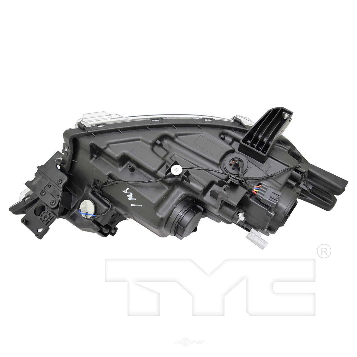 TYC Halogen Headlight Front Lamp for 16-19 Mitsubishi Outlander Left Driver Fits 2018 Mitsubishi Outlander