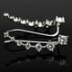 thumbnail image 4 of Pendientes de plata de ley con 7 cristales para cartílago para mujer, Piercing hipoalergénico de circonia cúbica, regalos para ella, 4 of 4