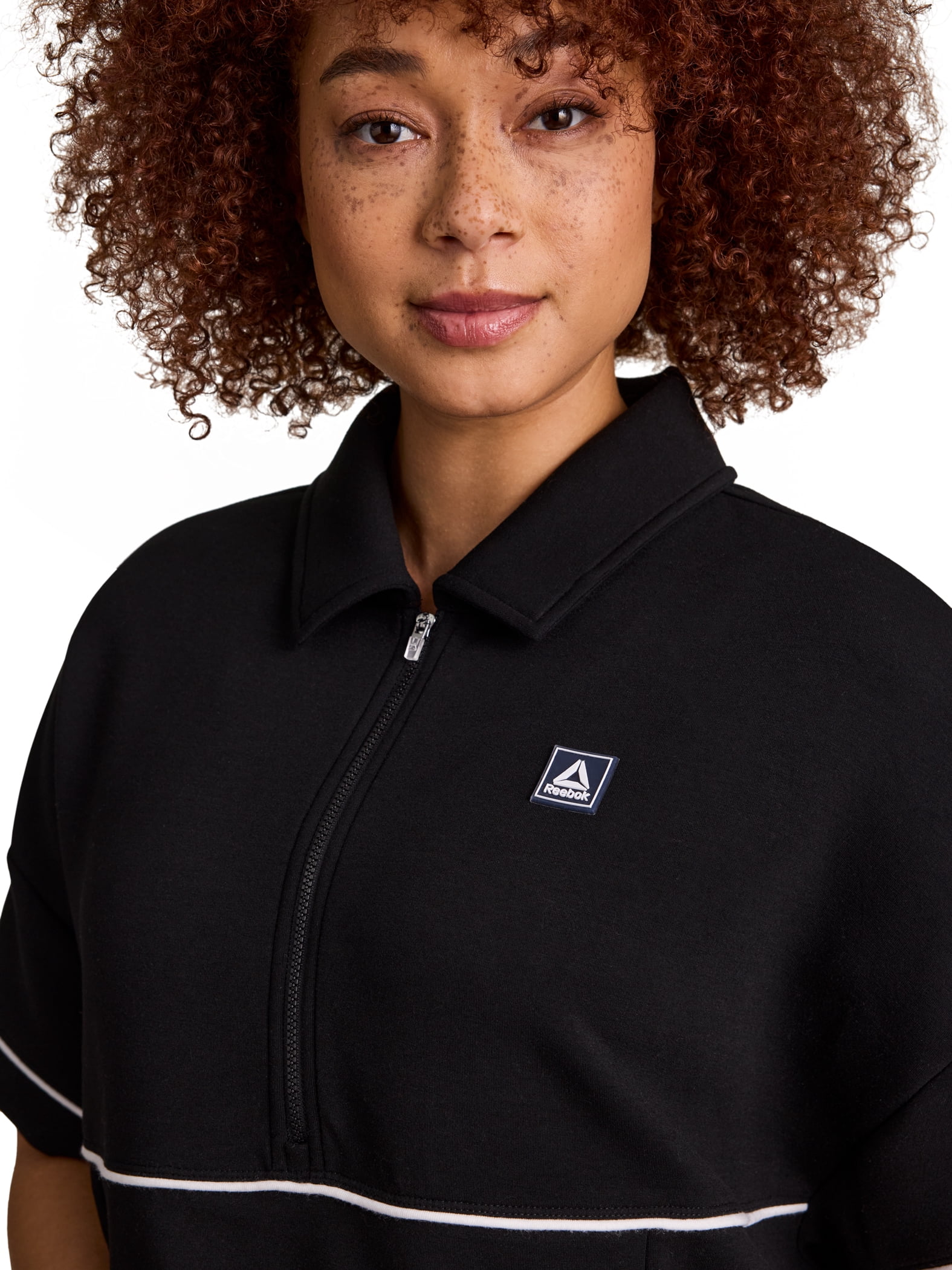 Reebok Women's and Women's Plus Team Player Short Sleeve Oversize Pullover, Sizes XS-4X