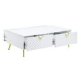 thumbnail image 3 of ACME Gaines Coffee Table in White High Gloss Finish, 3 of 5
