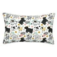 thumbnail image 1 of Balery Funny Puppy Funda de Cojín Estampada, Regalos para Mujeres, Regalos de Amor para Ella, Regalos para Novia o Esposa, Funda de Almohada-16"x24", 1 of 6