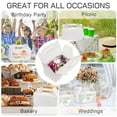 LotFancy 25 Pack White Gable Boxes for Party Favor, Large Treat Boxes ...