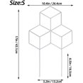 thumbnail image 3 of Metal Garden Trellis for Climbing Plants, Iron Plant Support, 3 of 4