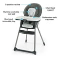 thumbnail image 6 of Graco Table2Table LX 6-in-1 Infant Toddler Highchair, Willow, 1 Count, 6 of 8