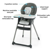Graco Table2Table LX 6-in-1 Infant Toddler Highchair, Willow, 1 Count
