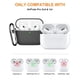thumbnail image 2 of Funda SUPFINE compatible con AirPods Pro de segunda generación, negra, 2 of 8