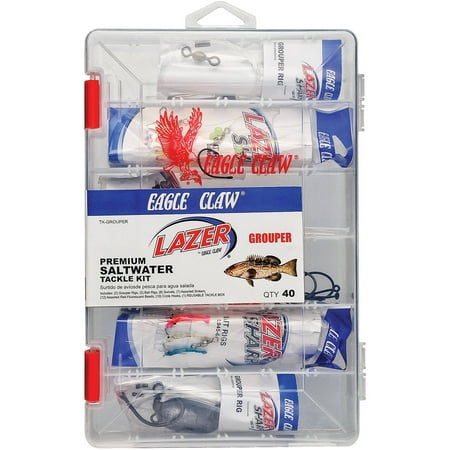 - Lazer Sharp Saltwater Grouper Tackle Kit