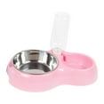 thumbnail image 2 of EHJRE Cat Dog Bowls, Pet Water and Food Bowl Set,Kitty Drinker Dish Detachable Stainless Steel Bowl for Kitten Small Animals Rabbit Pink, 2 of 8