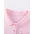 thumbnail image 4 of Bellafa Toddler Girls Sleeveless Lapel Neck Summer Dress Princess Ruffle A-Line Cotton Sundress Kids Casual Polo Dresses 2-7 Years, 4 of 9