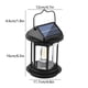 thumbnail image 3 of Lámpara Colgante Solar con Inducción | Lámpara Vintage Exterior Recargable para Jardín, Patio, Balcón, Camping | Alimentación Solar/USB | Sensor de Luz Automático | 1 Unidad | 6.3x4.7x4.6 in, 3 of 6