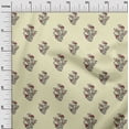 thumbnail image 2 of oneOone Cotton Flex Fabric Leaves & Floral Block Fabric Prints By Yard 40 Inch Wide, 2 of 4