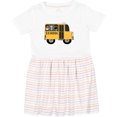 thumbnail image 3 of Inktastic School Bus Girls Toddler Dress, 3 of 5