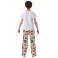 thumbnail image 4 of FORMRS Boys Pajama Pants with Pockets Size 11-12Y Kids Lounge Sleep Bottoms, Fall Acorns Pattern, 4 of 8
