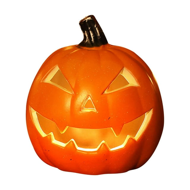 Lipstore Halloween Pumpkin Lantern Home Decor Garden Decoration Convenient Practical Easy 22cmx20cm