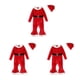 thumbnail image 4 of Kearding Disfraz de Navidad para niñas, traje de campana de manga larga, traje de Año Nuevo, accesorios de fiesta, vestido de Cosplay, ropa, Type1 NO1, 4 of 6