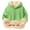 Green, variant on Unisex Boys Girls Sherpa Lined Fleece Hoodie Kids Winter Warm Hoodies Pullover Hooded Sweatshirt