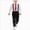 Q91-Watermelon Red, variant on Kids Clothes Embroidery Long Sleeve Tops Pant Sets