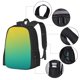thumbnail image 2 of Easygdp Teal To Yellow Gradient Mochila de Gran Capacidad Minimalista Ideal para Escuela, Viajes y Uso Diario, 2 of 6