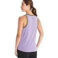 thumbnail image 4 of MARMOT Womens Purple Color Block Sleeveless Scoop Neck Tank Top XS, 4 of 4