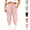 Pink, variant on Asgosdo Toddler Girls Cotton Sweatpants High Elastic Waisted Joggers Casual Athletic Soft Fall Pants with Pockets Size 1-11Y