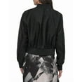 thumbnail image 2 of DKNY womens  Circle Eyelet Organza Jacket, m, Black, 2 of 3