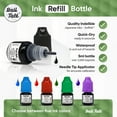 thumbnail image 2 of Ball Tatt Golfink™ - Golf Ball Stamp Ink Refill, Indelible, Waterproof, Quick-Dry - 5ml Black, 2 of 4