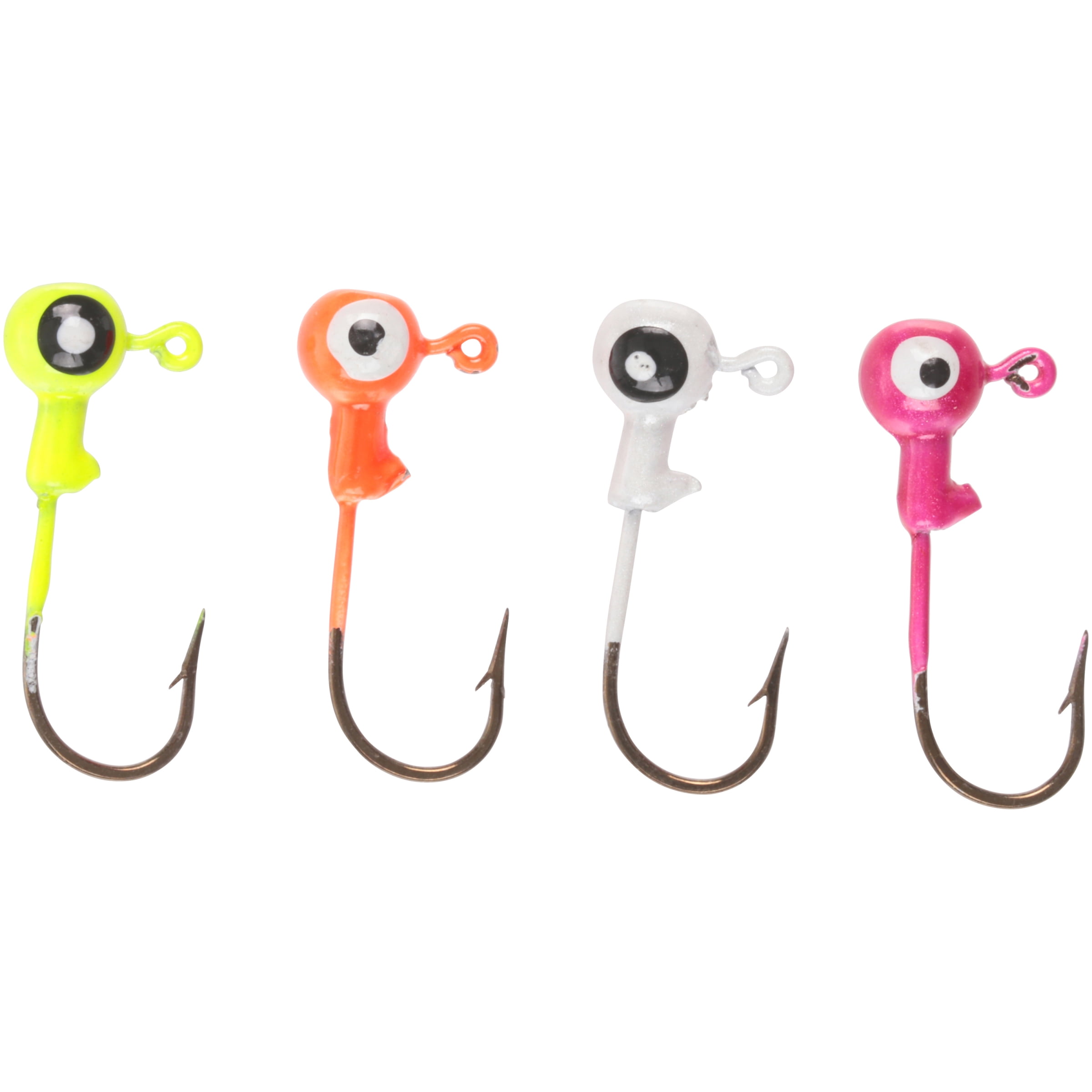 Eagle Claw® Tin Assorted Ball Head Fishing Jigs 8 Pack