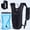 Black, variant on WANDF Hydration Backpack with 2L Water Bladder,15L Lightweight Hiking Water Backpack,Cycling Hydration Pack with Detachable Net Bag, Insulated Hydration Bag for Biking,Climbing,Running(Black)
