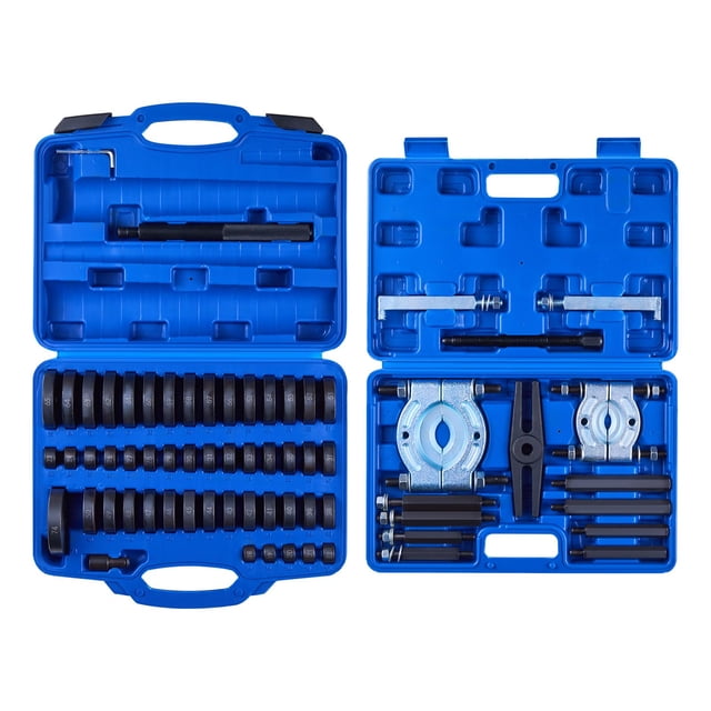 Juego de herramientas VEVOR, 52 piezas, cojinetes de bujes personalizados y kit de tracción de 14 pi