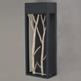 thumbnail image 2 of Vaxcel Ocala 1 Light LED Black Rustic Twig Outdoor Wall Sconce, 2 of 5