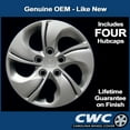 Genuine Honda 15in WHEEL COVERS Professionally Refinished, 4Set