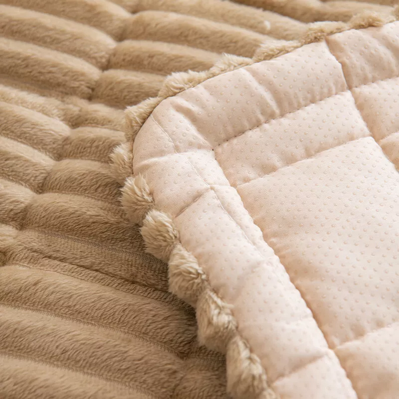CJC Thickening Fuzzy Couch Pad Couch Protector for Dogs Garden Chic Cotton Protective Couch Covers Pet Mat Bed Sofa Cover