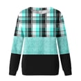 thumbnail image 5 of Jienlioq Hauts d'Hiver pour Femmes Mode Chandail Décontracté à Manches Longues à Col Rond Imprimé pour Femmes Hauts Blouse, 5 of 5