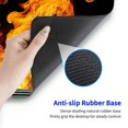thumbnail image 5 of nygtbtfer Dumpster on FireMouse Pad , Cute Funny Mousepad for Laptop Gaming, Stitched Edge Non-Slip Rubber Base, Home Office Decor Desk Accessories, It's Fine I`m Fine Everything is Fine 31.5x11.8 in, 5 of 6