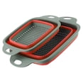 thumbnail image 1 of FOMIYES 2Ud Cesta Plegable Roja Para Verduras Con Eficiente Para Drenaje, 1 of 7