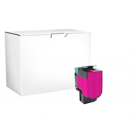 UPC: 0801509295757 | Clover Imaging Remanufactured High Yield Magenta Toner Cartridge for Lexmark C540/C544/X543/X544