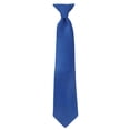 thumbnail image 1 of Corbata Umo Lorenzo, azul, con clip, preanudada, para niños de 8 pulgadas, 1 of 8