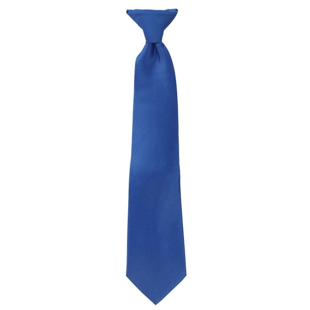 Corbata Umo Lorenzo, azul, con clip, preanudada, para niños de 8 pulgadas
