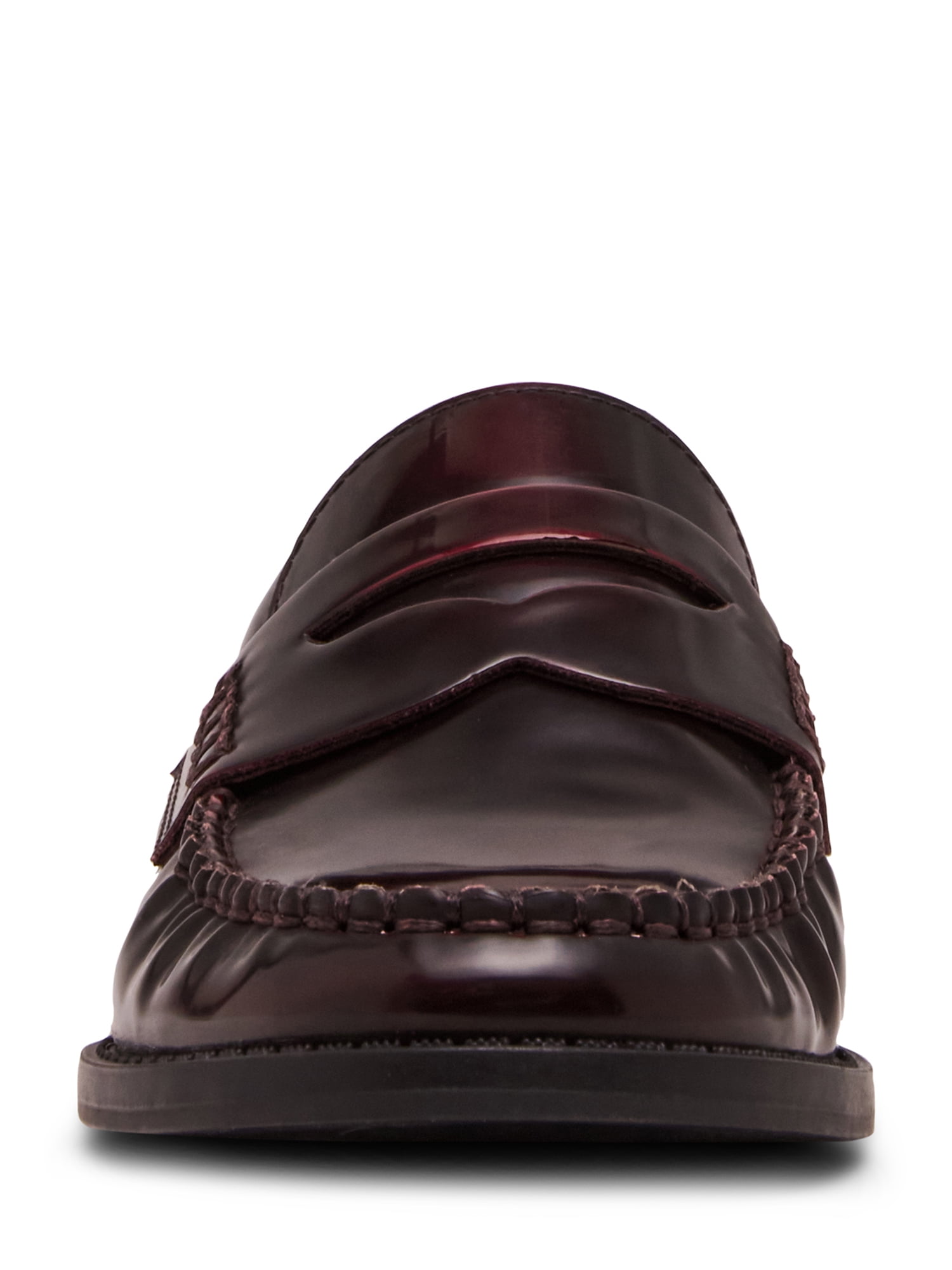 Madden Girl Women's Prep Slide On Loafer with Pleated Toe