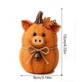 thumbnail image 3 of Eolstice Farm Resin Ornament, Rustic Farmhouse Animal Figurine, Tabletop Shelf Mantel Home Decoration, Fall Figurines for Thanksgiving Table Decor, 3 of 7