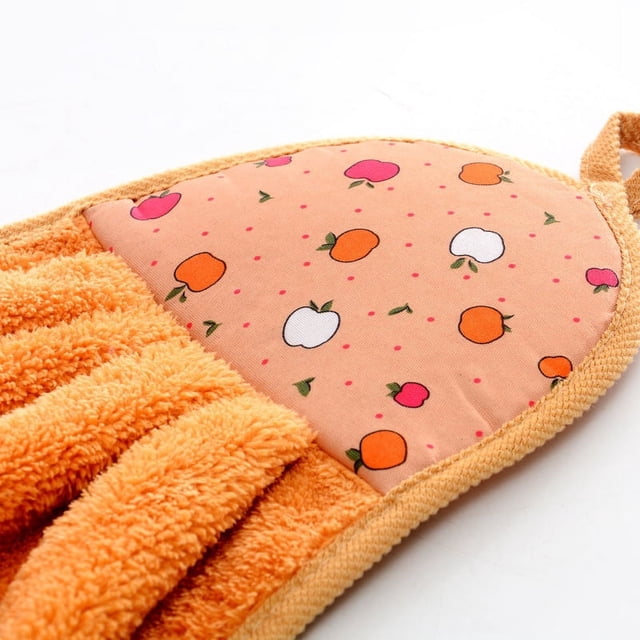 Toalla de mano absorbente para colgar en el baño, para cocina, artículos de limpieza del hogar, de vellón de coral, toalla quita aceite, paño de cocina para el hogar.