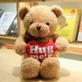thumbnail image 1 of Teddy Bear Cuddle Bear plush toy light brown cuddle 40cm, 1 of 3