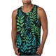 thumbnail image 2 of Camiseta sin mangas de cuello redondo para hombre, ropa deportiva para el hogar, pijamas, camiseta de color liso, blusa deportiva de poliéster para hombre, 2 of 5
