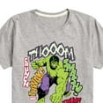 thumbnail image 3 of Marvel Hulk - Smash Crunch - Toddler And Youth Short Sleeve Graphic T-Shirt, 3 of 5