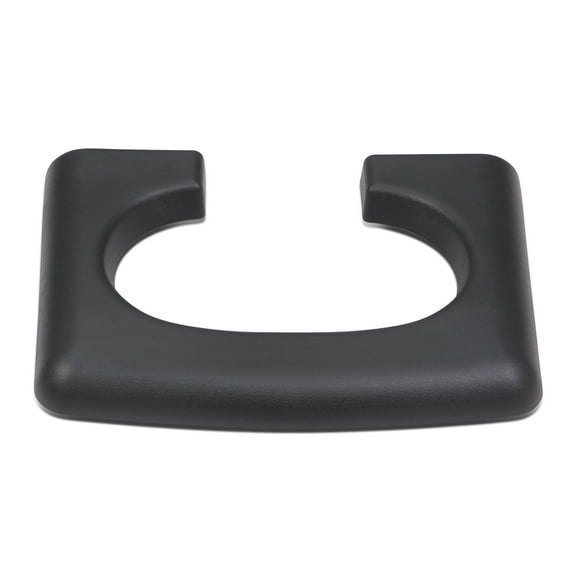 DNA Motoring For 04-14 Ford F150 Black Bench Seat Center Console Cup Holder Armrest Pad Replacement