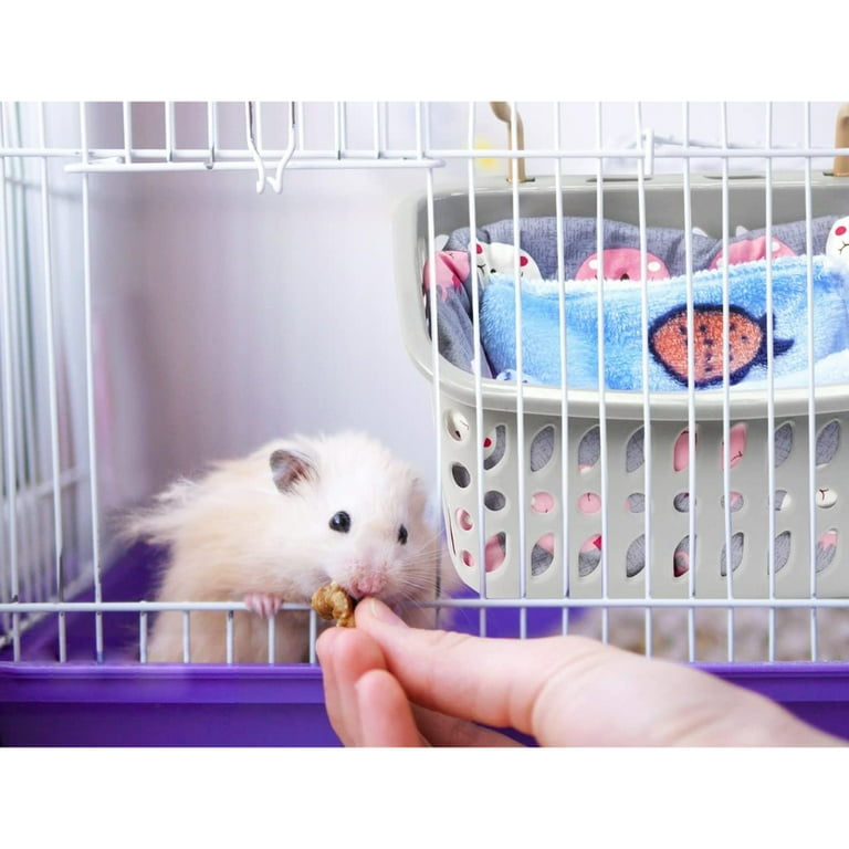 Cozy And Comfy Hamster Bed: Soft Cotton Cage Sleeping Bed With Warm Cushion  Pet Accessories - Temu