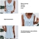 thumbnail image 5 of Top con cuello en U NikouMX Mujer Verano Ojales Hombros descubiertos S M L XL 2XL, 5 of 6