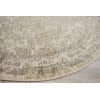 thumbnail image 4 of Nourison Euphoria Center Medallion Bone 3'4" x ROUND Area Rug, (3 Round), 4 of 6